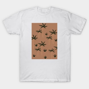 Palm Tree Pattern T-Shirt